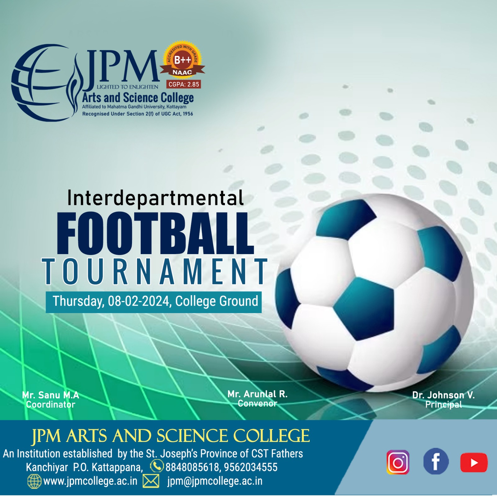 INTER-DEPARTMENTAL FOOTBALL TOURNAMENT